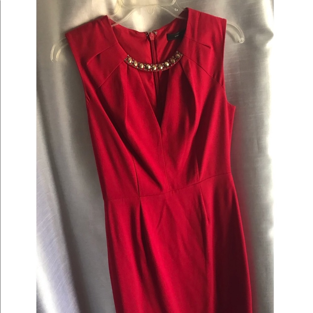 BCBG Red Cocktail Dress